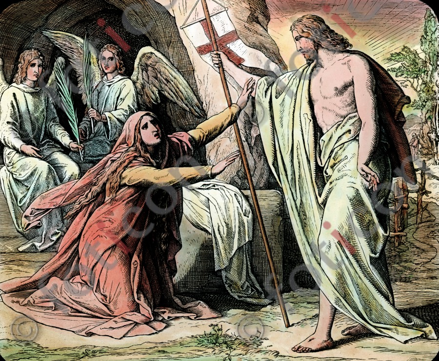 Jesus erscheint Maria Magdalena | Jesus appears to Mary Magdalene (foticon-simon-043-051.jpg)